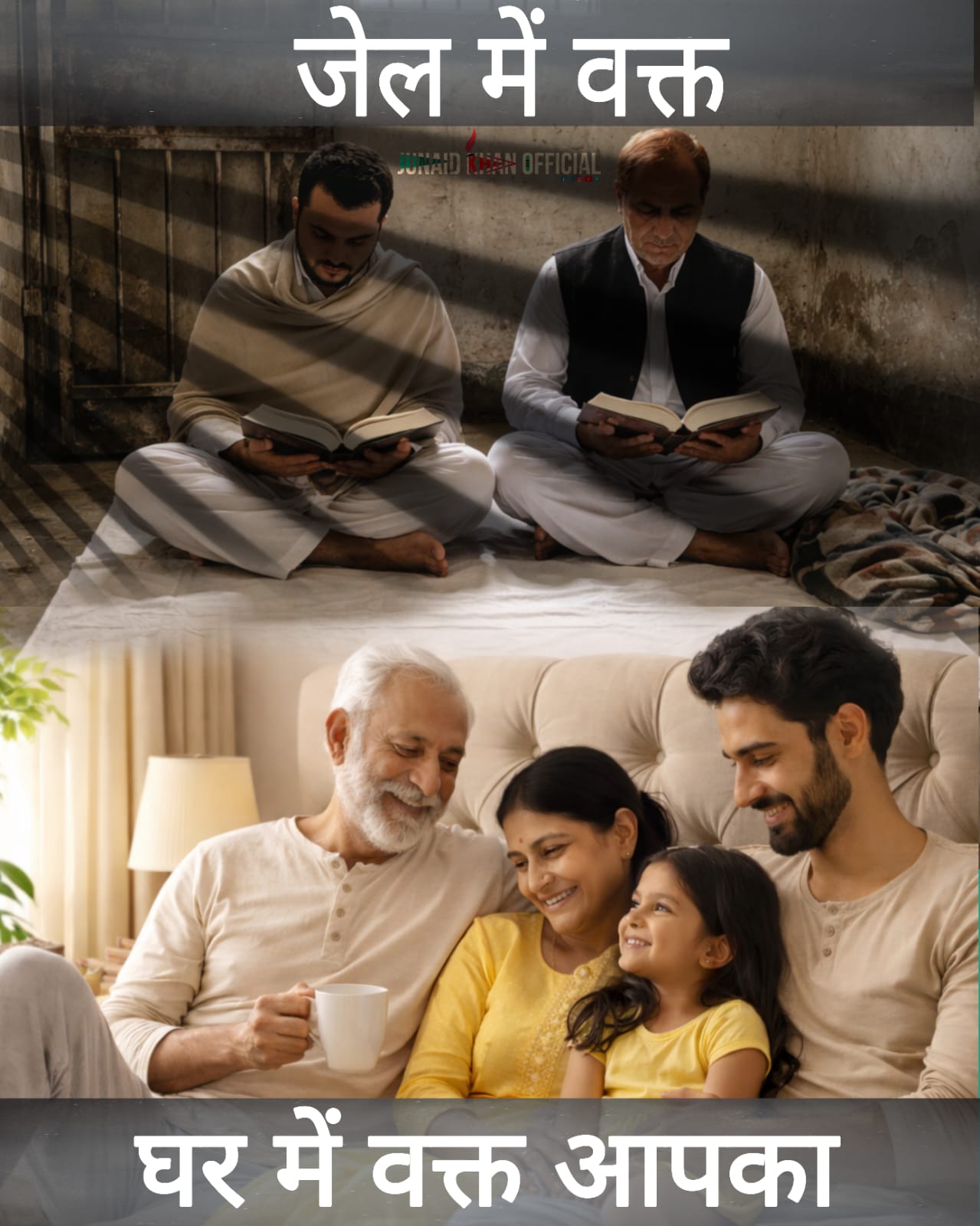 आज़म ख़ान साहब ओर अब्दुल्लाह साहब का यह दौर भी एक इम्तिहान का हिस्सा है। दिसंबर की सर्दी और जेल की ठंडक