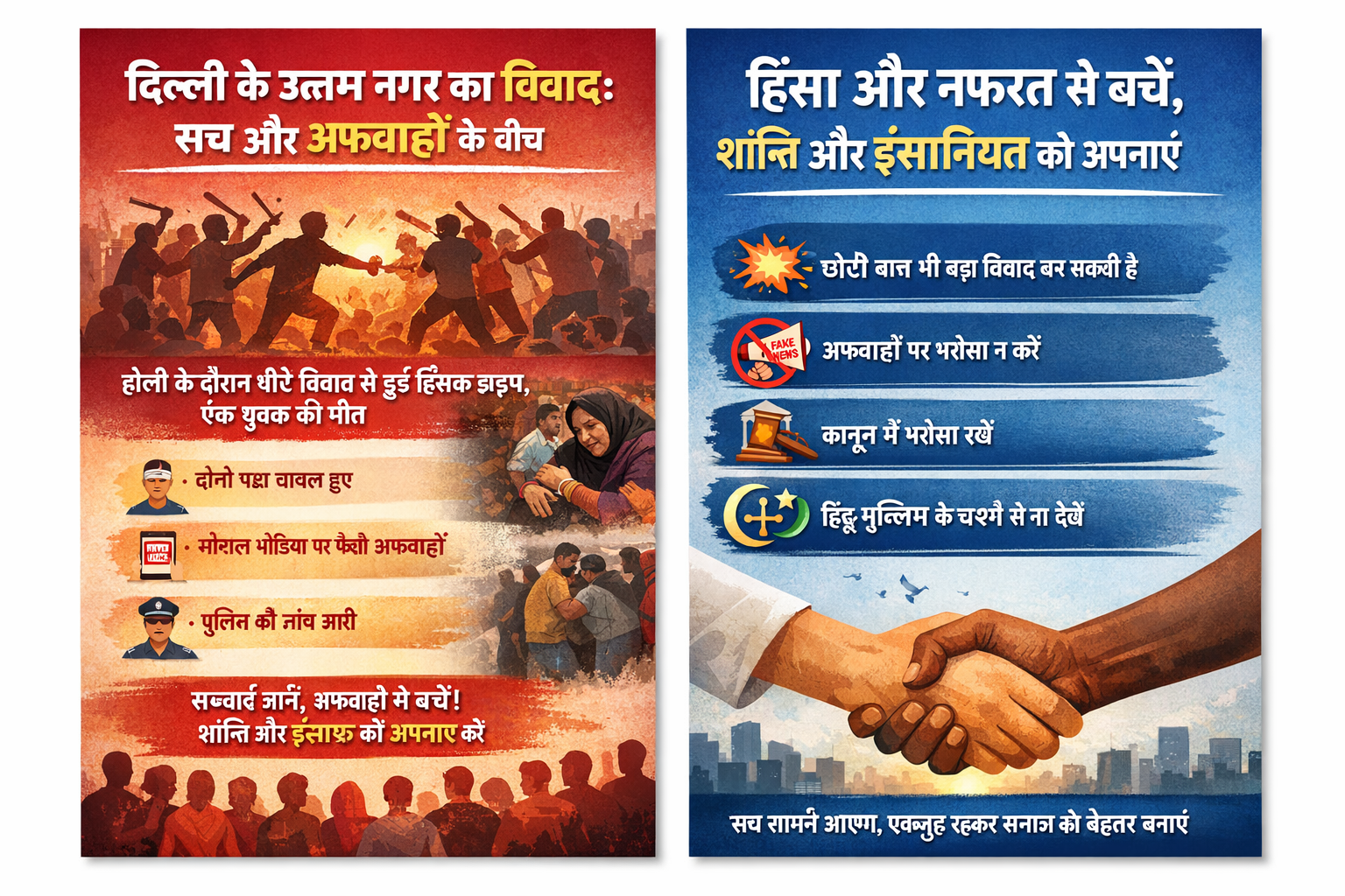 दिल्ली उत्तम नगर विवाद: सच और अफवाहों के बीच