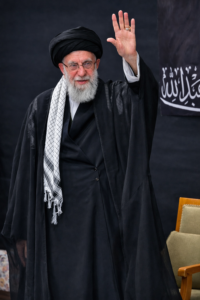 “Ali Khamenei leadership gesture photo”