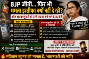 “पश्चिम बंगाल चुनाव विवाद के बीच संवैधानिक प्रक्रिया और मुख्यमंत्री पद को लेकर चर्चा”